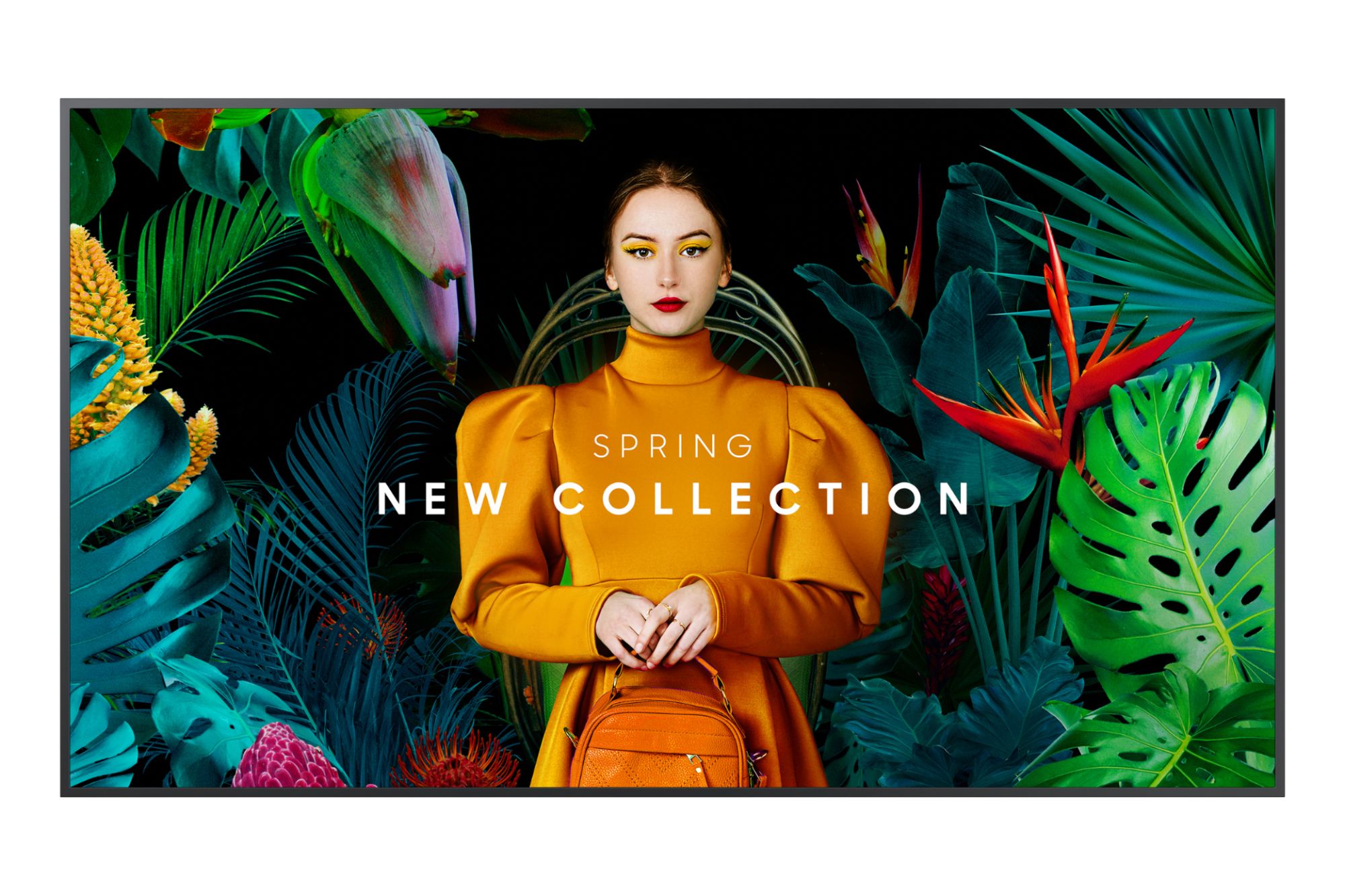 Samsung QH55C - 55" - LED Backlit LCD Screen - Crystal UHD - Digital Signage - Tizen OS - 4K UHD (2160p) 3840 x 2160