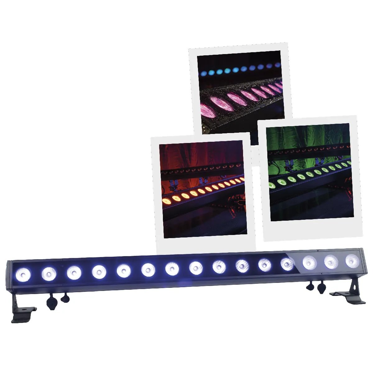 Barre LED Showtec Cameleon Bar 15 Q6 Tour - Éclairage professionnel - 15 x 10W RGBWA-UV - Lumière ambiante - Dap Audio
