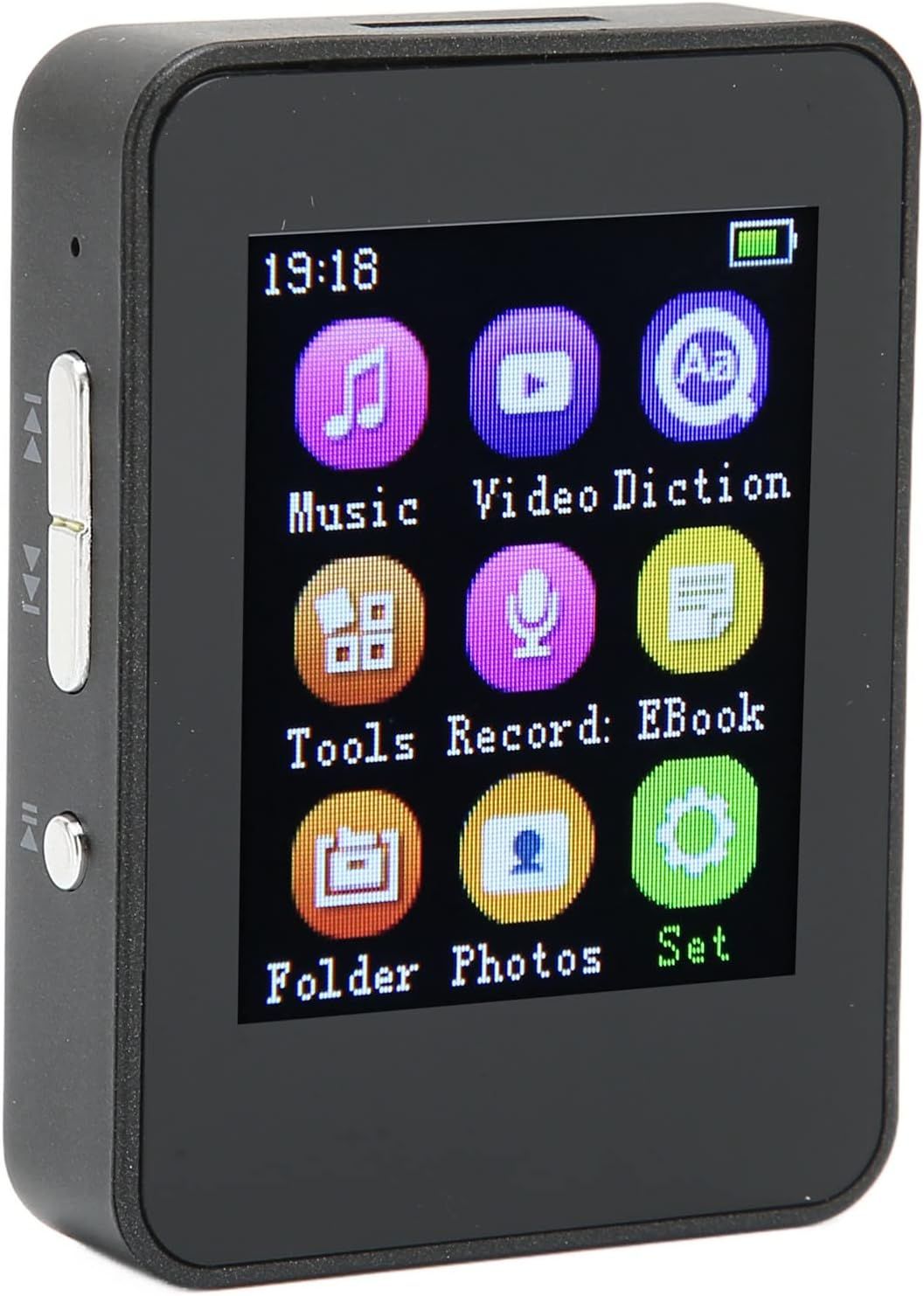 Vendos85 1.8-inch MP3/MP4 Player with FM Radio - 4GB Black
