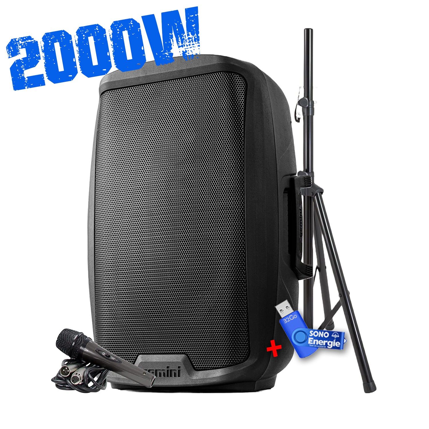 Gemini AS-2115BT-PK Portable Speaker System