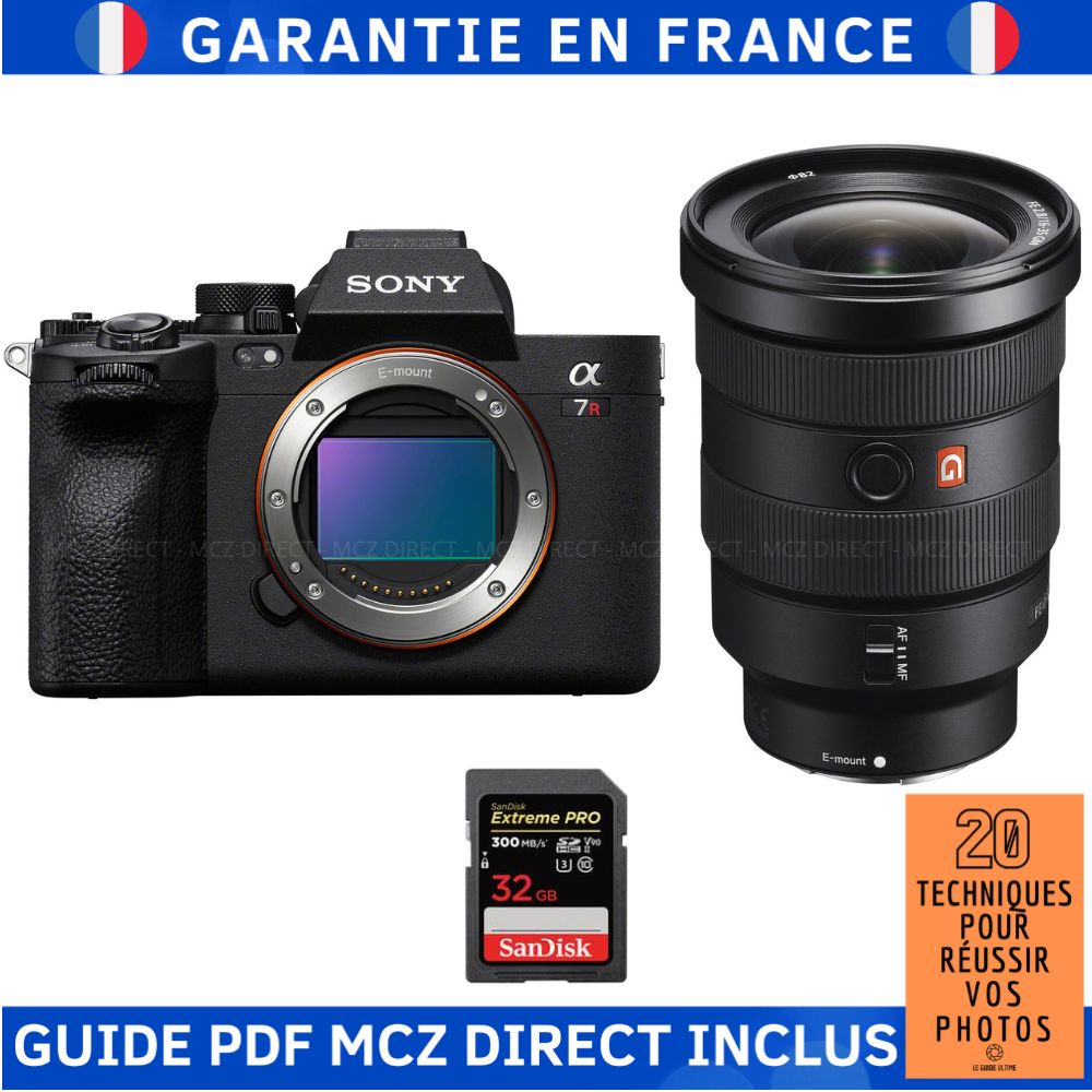 Sony A7R V + FE 16-35mm f/2.8 GM + SanDisk 32GB Extreme PRO UHS-II SDXC 300MB/s Memory Card + MCZ DIRECT '20 TECHNIQUES FOR SUCCESSFUL PHOTOS GUIDE