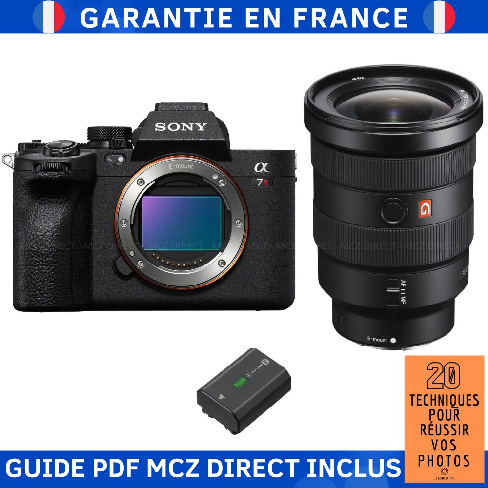 Sony A7R V + FE 16-35mm f/2.8 GM + 1 Sony NP-FZ100 + MCZ DIRECT Photography Guide