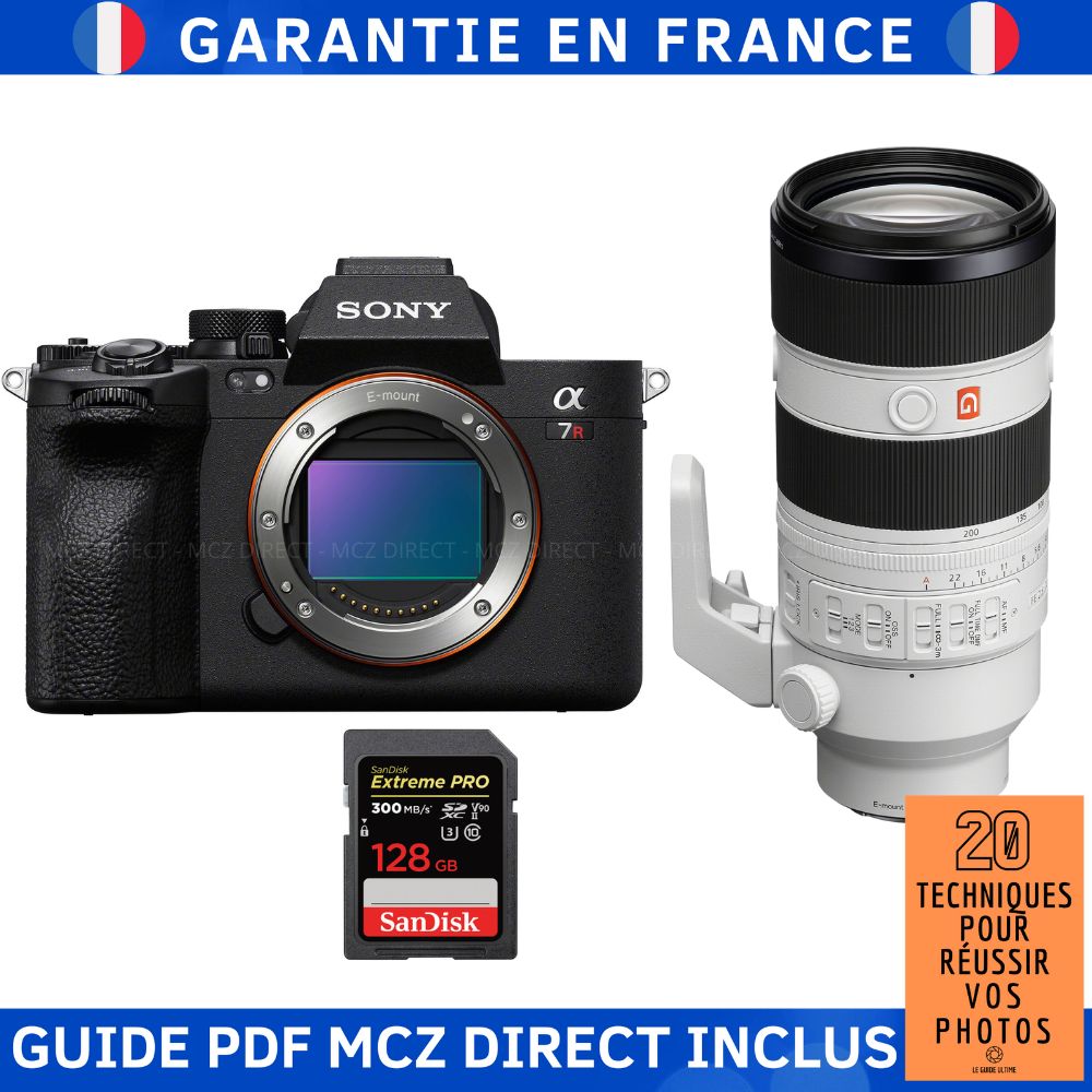 Sony A7R V + FE 70-200mm f/2.8 GM OSS II + 1 SanDisk 128GB Extreme PRO UHS-II SDXC Card