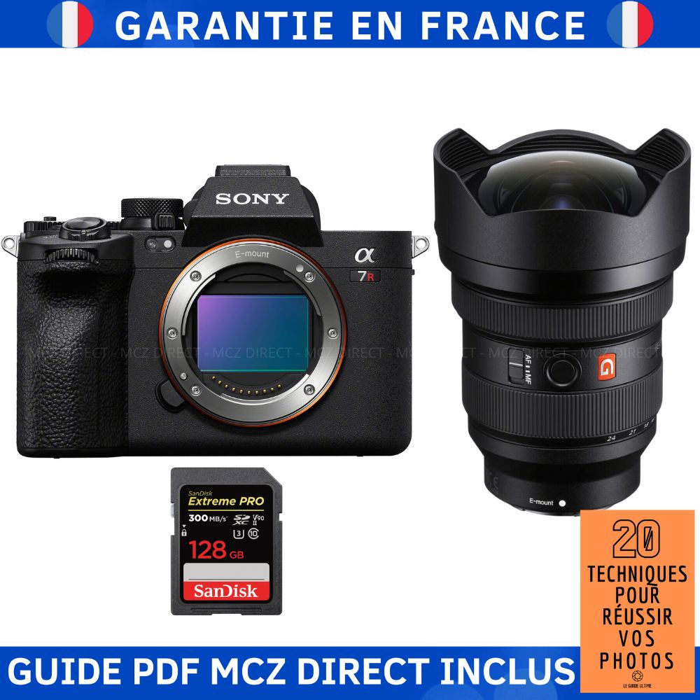 Sony A7R V + FE 12-24mm f/2.8 GM + 1 SanDisk 128GB Extreme PRO UHS-II SDXC Card + MCZ DIRECT '20 Techniques for Successful Photos Guide