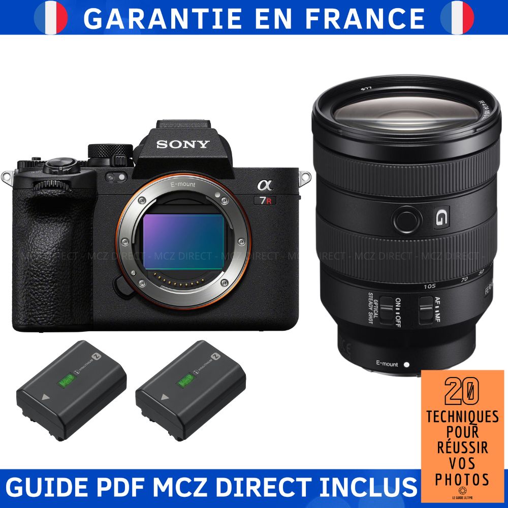 Sony A7R V + FE 24-105mm f/4 G OSS Kit