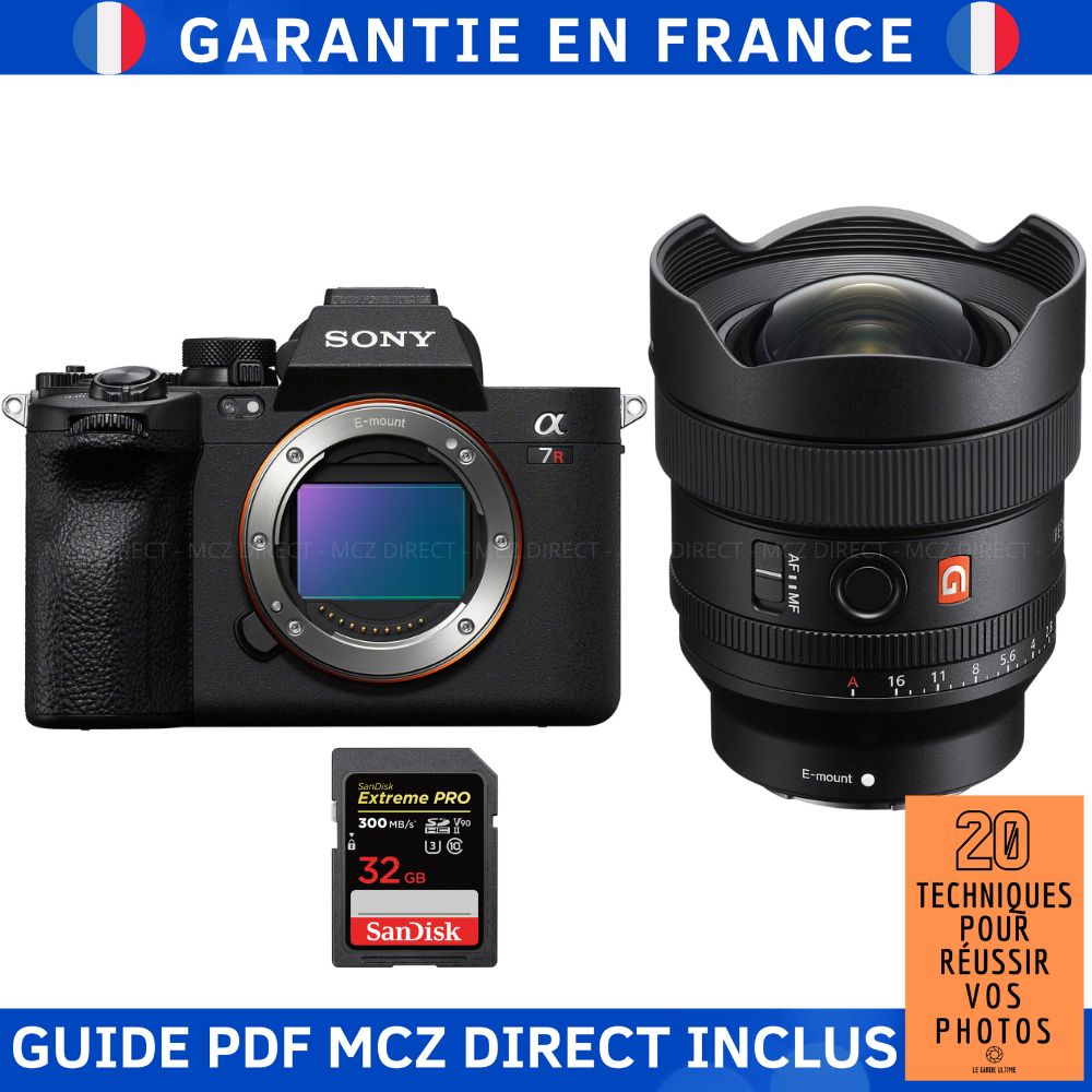 Sony A7R V + FE 14mm f/1.8 GM + 1 SanDisk 32GB Extreme PRO UHS-II SDXC Card + MCZ DIRECT '20 Techniques for Succeeding in Photography Guide