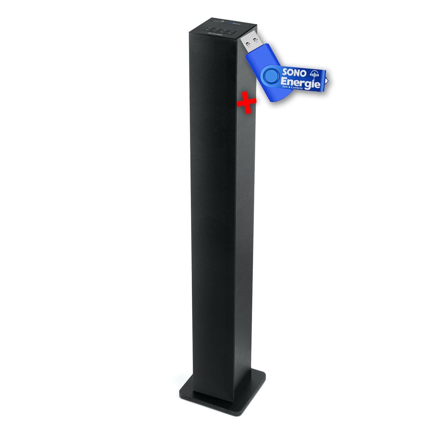 Altavoz de columna Hi-Fi Muse M-1050 BT Interior, Negro