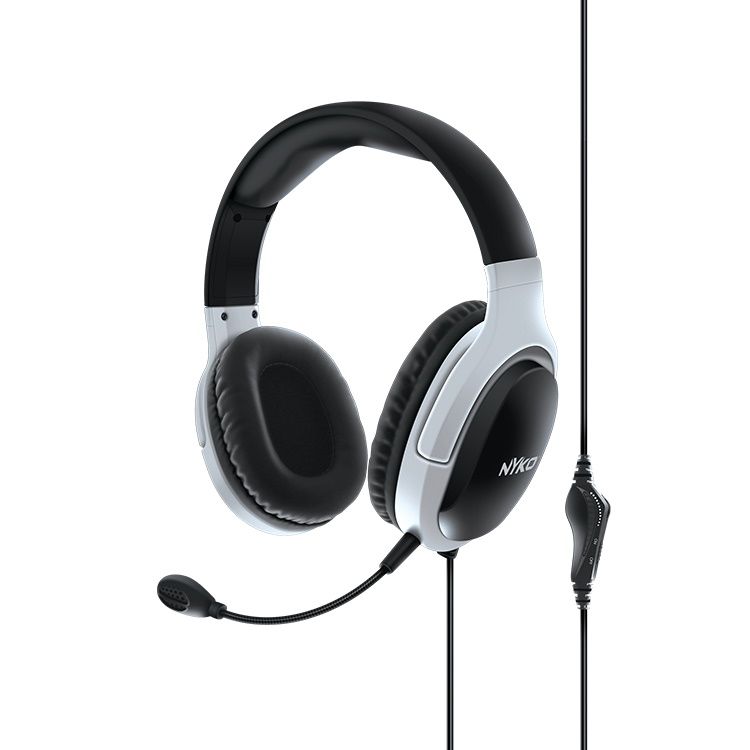 Nyko NP5-5000 PlayStation 5 Headset (Size: Medium, Color: Black, Capacity: 50mm Drivers)
