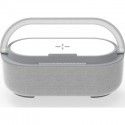 Livoo Light Bluetooth Speaker with Induction Charging - White