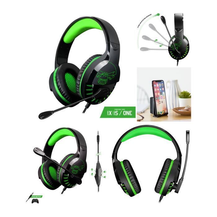 Spirit of Gamer PRO-H3 Gaming Headset - 2.0 Stereo - Omnidirectional Microphone