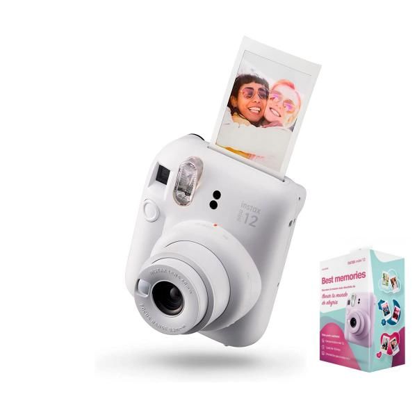 Fujifilm Instax Mini 12 Clay White Instant Camera Kit