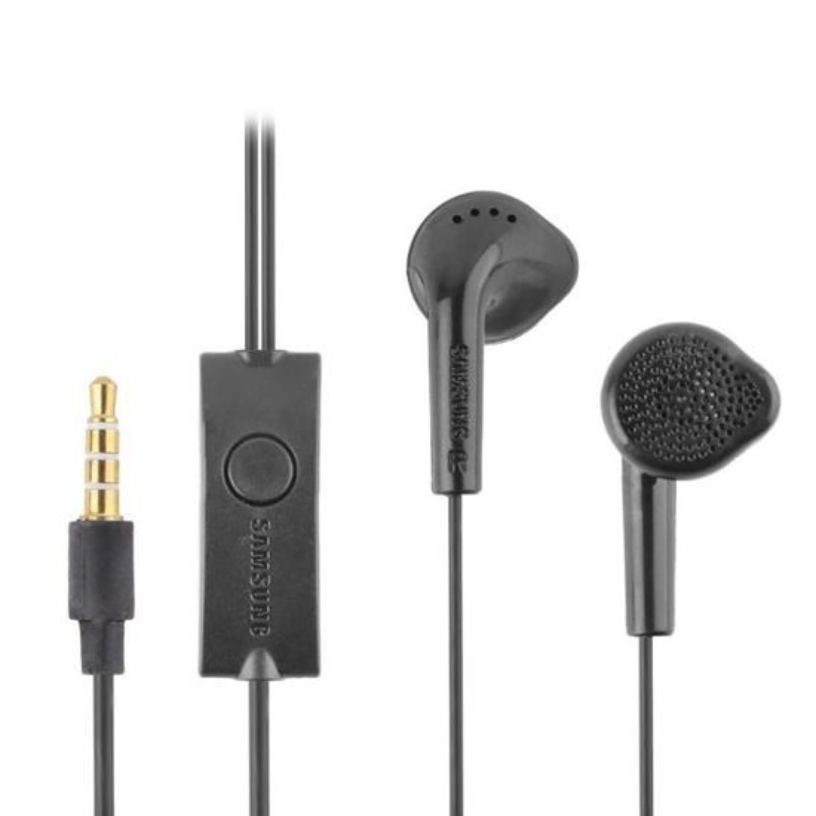 Samsung Galaxy Tab A9/A9+ Earphones, Wired Headset with 3.5mm Jack - Black