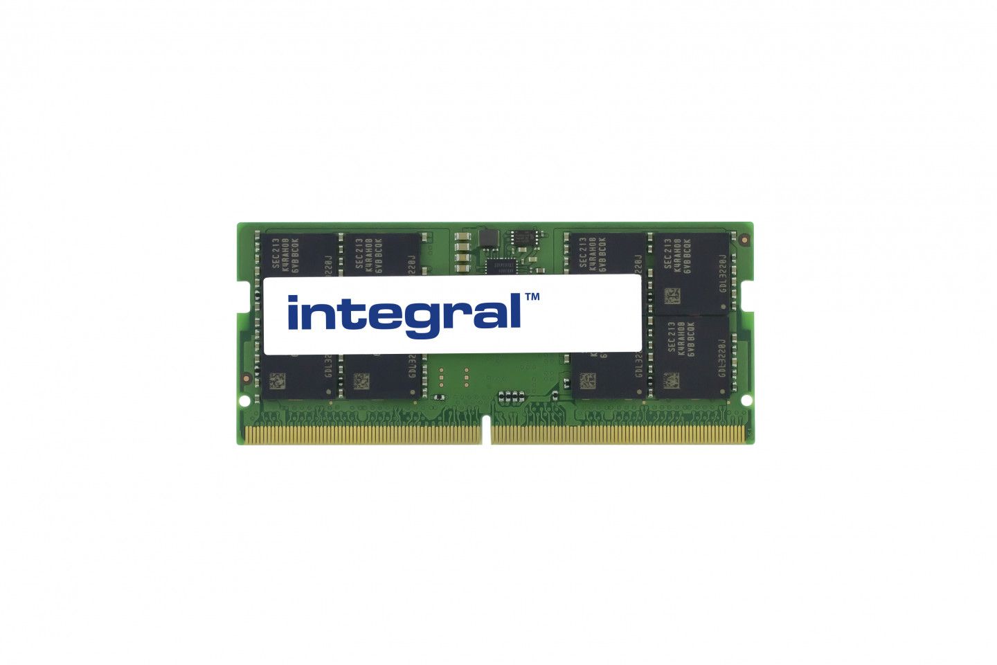 Integral DDR5 16GB SO DIMM 262-pin 5600MHz (PC5-44800) CL46 1.1V ECC Memory