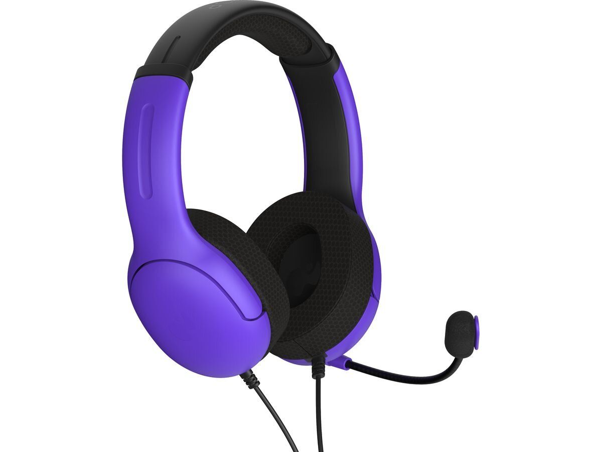 Auriculares de juego cableados PDP Airlite Ultra Violeta para PS5 y PS4