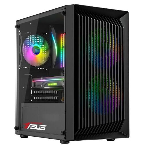 Ordinateur de jeu VIST - Processeur AMD Ryzen 5 3600, 32 Go de RAM, Carte graphique NVIDIA GeForce RTX 4060 Ti, SSD 1 To, Windows 11 Pro