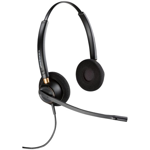 Auricular Poly EncorePro 520D digital binaural con función de desconexión rápida