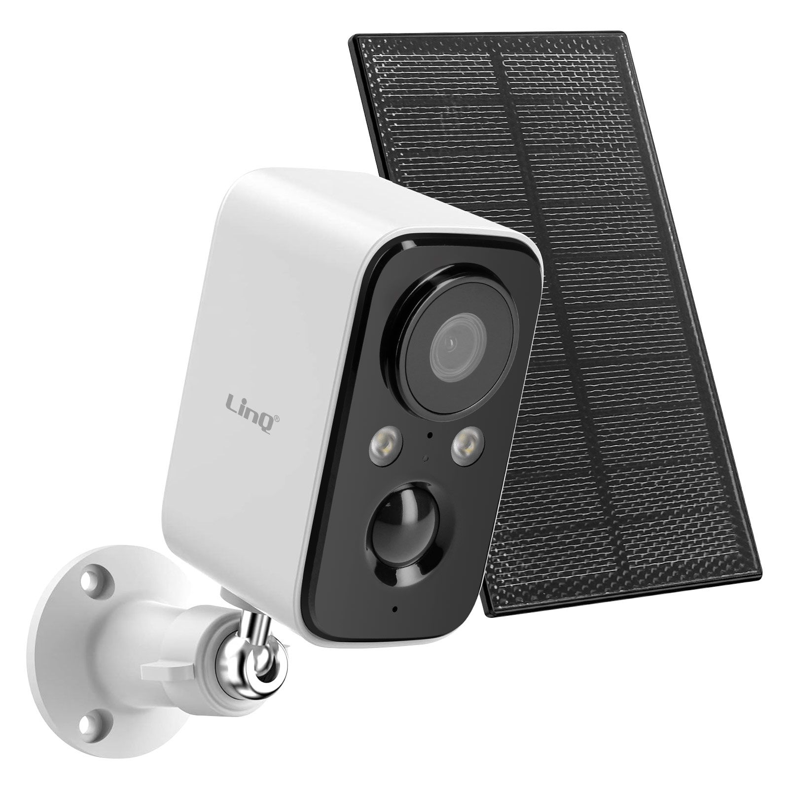 Linq Surveillance Camera + 1.5W Solar Panel with PIR Motion Detection (IP65)
