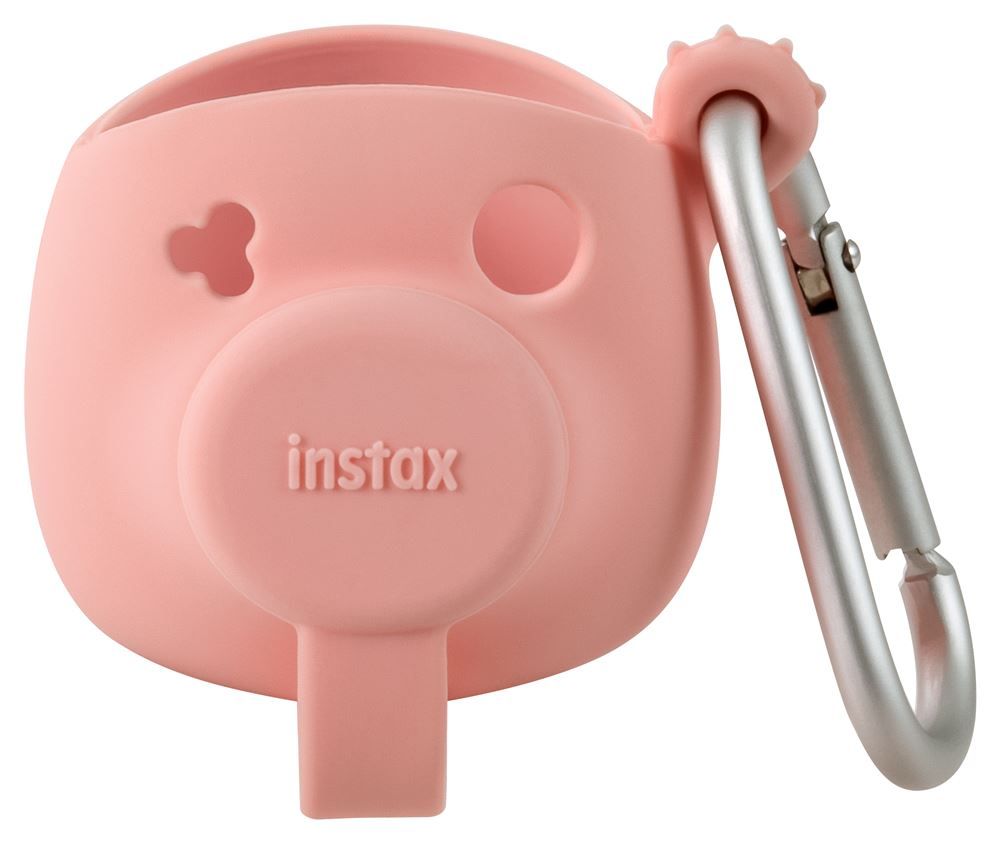 Étui en silicone Fujifilm - Rose pour appareil photo instantané PAL