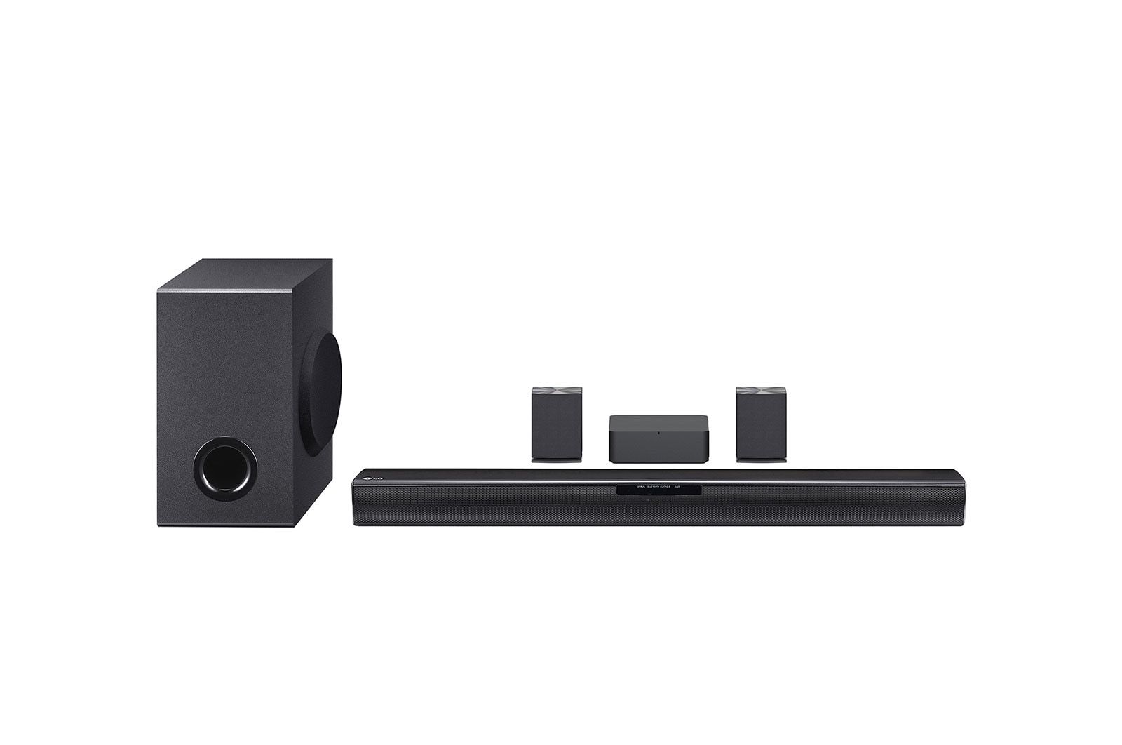 LG SQC4R Soundbar - 4.1 System - 220W - Wireless Subwoofer - Rear Speakers