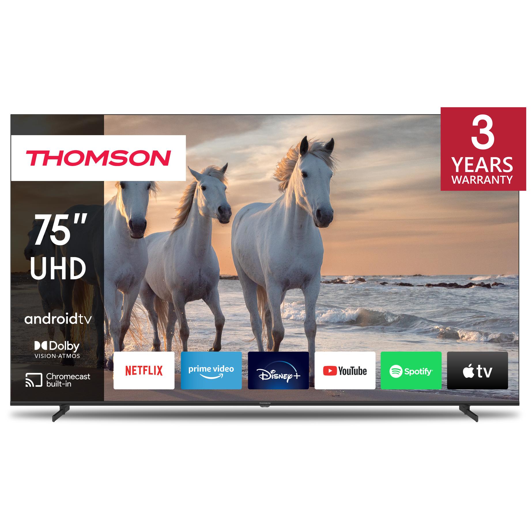 Thomson 75UA5S13 75-Inch 4K Ultra HD Smart TV Wifi Black