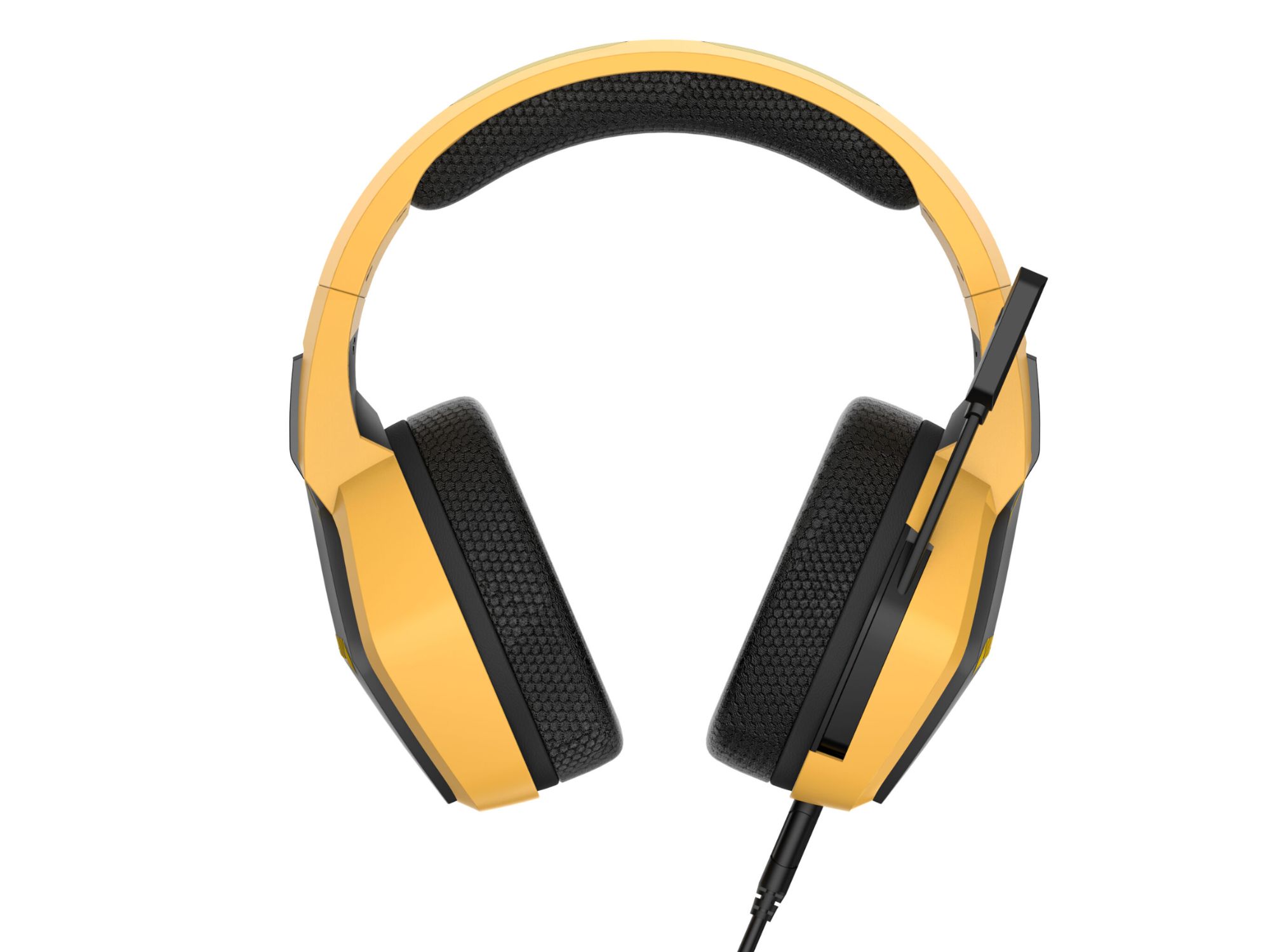 Arcade 1 Up Solarfire Yellow Wired Headset