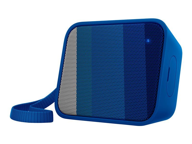 Philips PixelPop BT110A - Haut-parleur - pour utilisation mobile - sans fil - Bluetooth - 4 watt - bleu