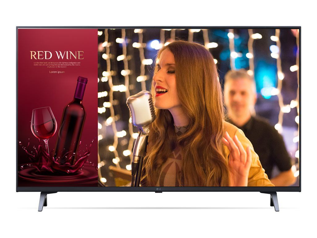 LG 43UN640S - 43-inch LED Smart TV for Hospitality - 4K UHD, HDR, Grey