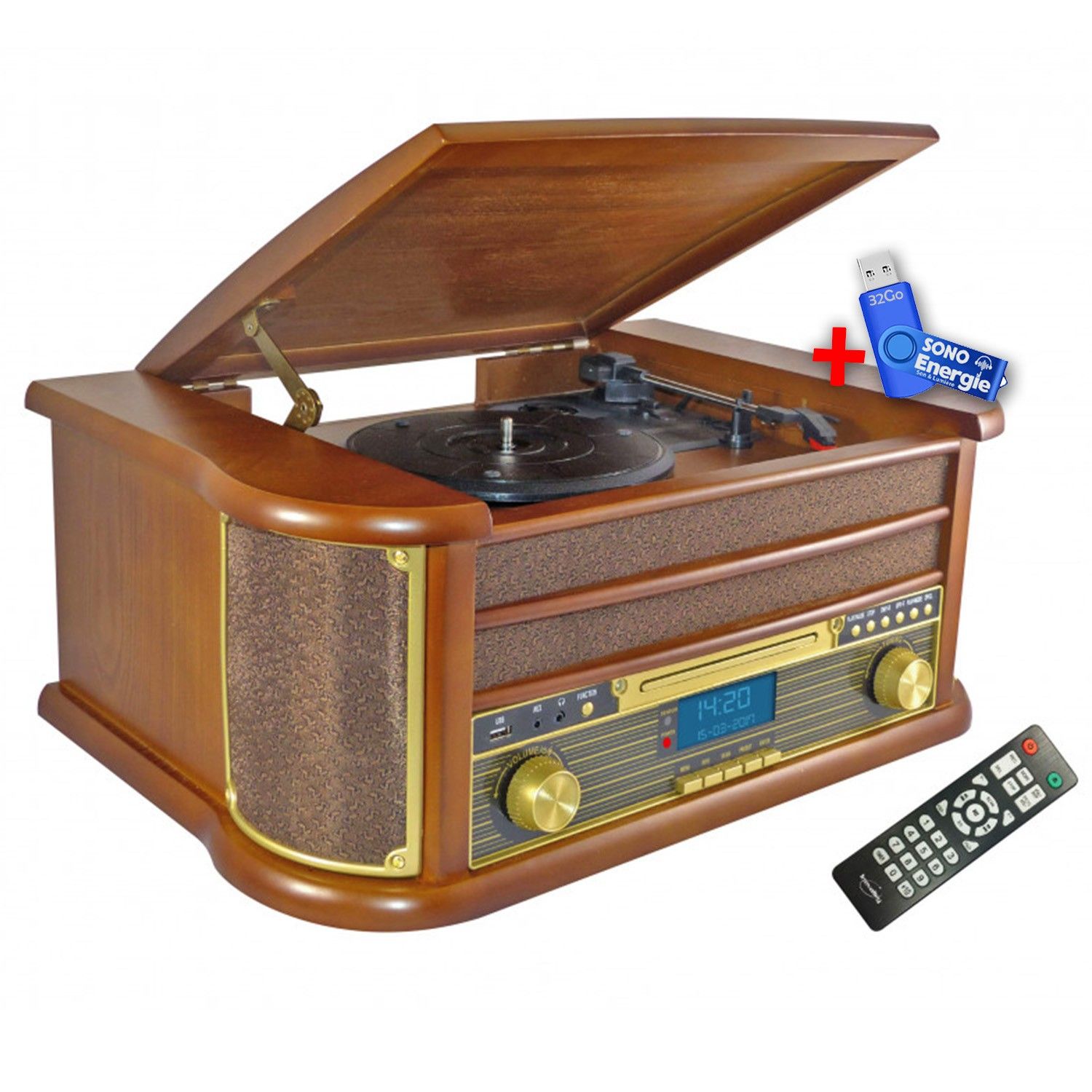 Inovalley RETRO29-E Retro Vinyl Hi-Fi Chain