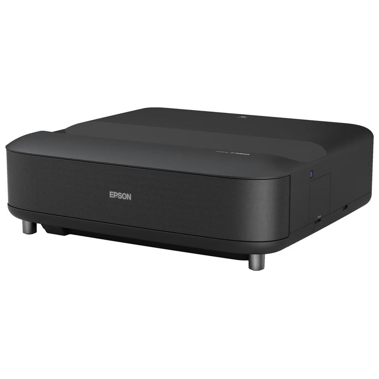 Epson EH-LS650B - 3LCD Projector - 3600lm (White) - 3600lm (Color) - 16:9 - 4K - Ultra Short-Throw Lens - 802.11a/b/g/n/ac Wireless / Miracast - Black - Android TV (V11HB07140)