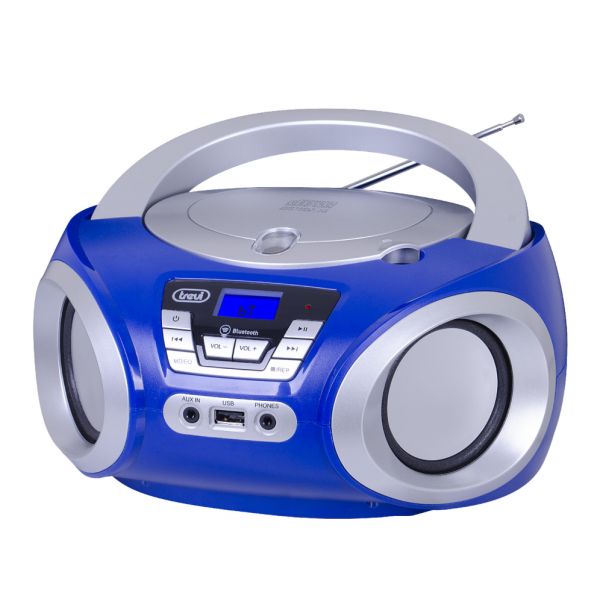 Trevi CMP 544 BT Portable Stereo Boombox with Bluetooth and CD Player