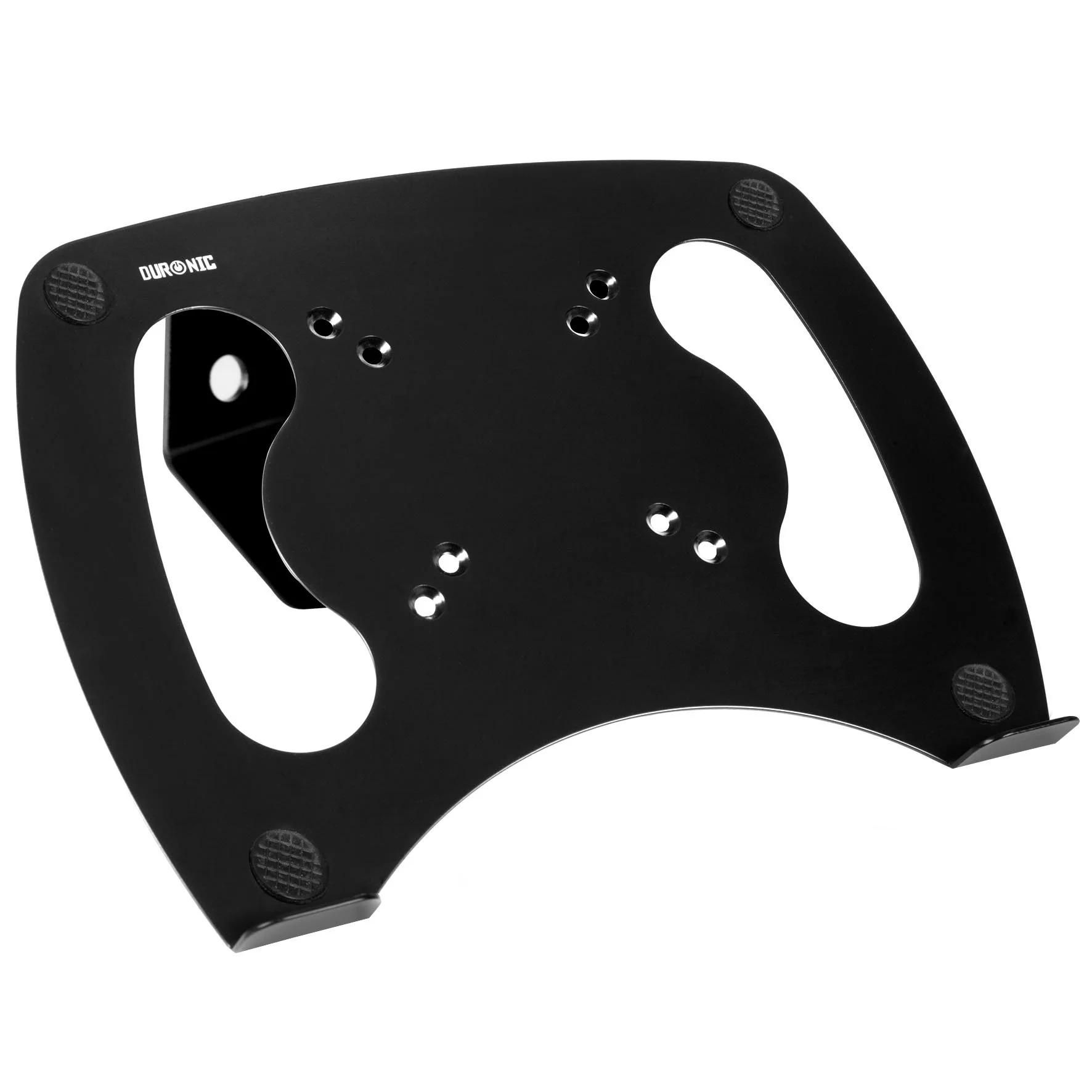 Duronic DML1 BK Laptop Stand for Tablets and Computers, VESA 75-100 Compatible