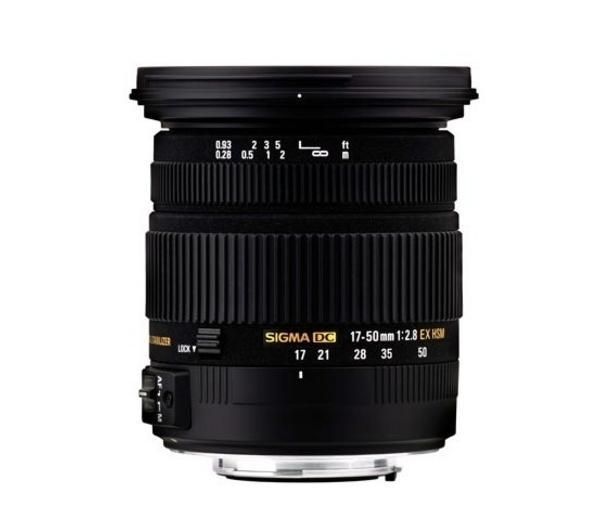 Sigma EX Zoom Lens - 17-50mm f/2.8 DC OS HSM - Canon EF