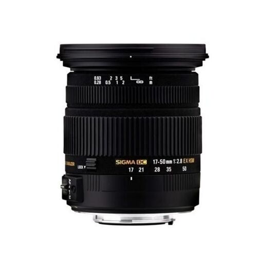 Sigma EX Zoom Lens - 17-50mm f/2.8 DC OS HSM - Canon EF
