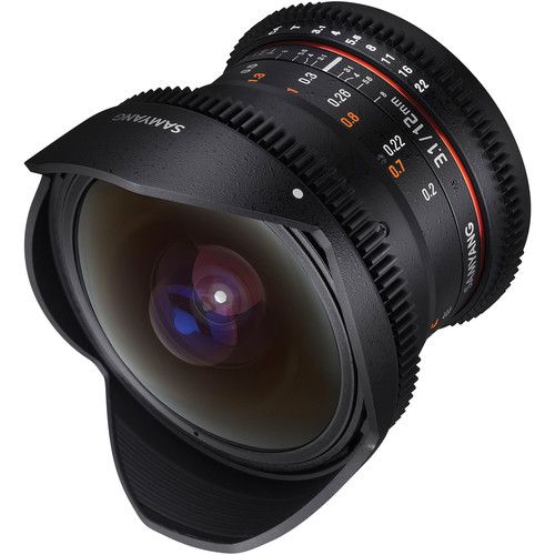 Samyang 12mm T3.1 VDSLR ED AS NCS Fisheye Lens (Nikon)