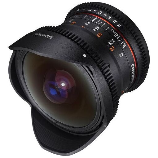 Objetivo Samyang 12 mm T3.1 VDSLR ED AS NCS Fisheye (montura Nikon)