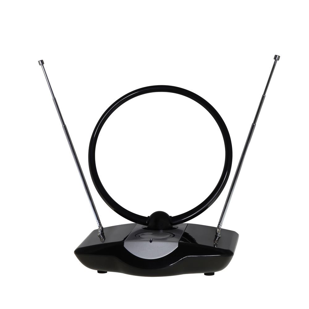 Antenne intérieure amplifiée Accsup - Noire
