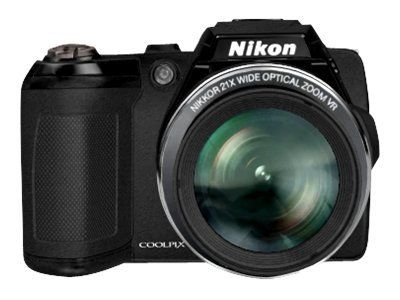 Appareil photo compact Nikon Coolpix L120 14 mégapixels Noir