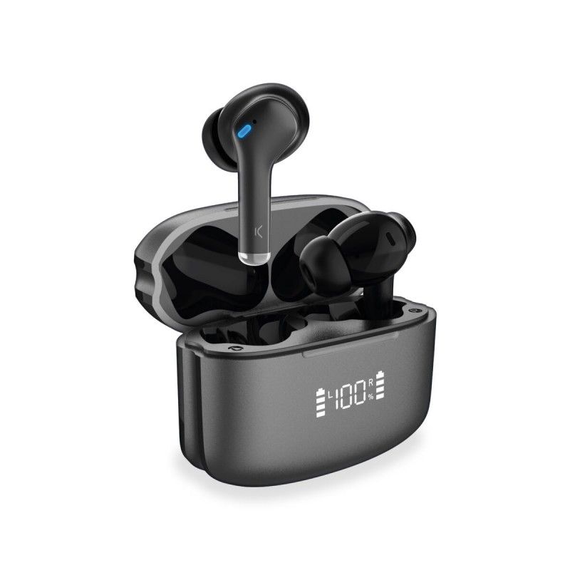 Auriculares Inalámbricos KSIX Cancelación de Ruido Negro