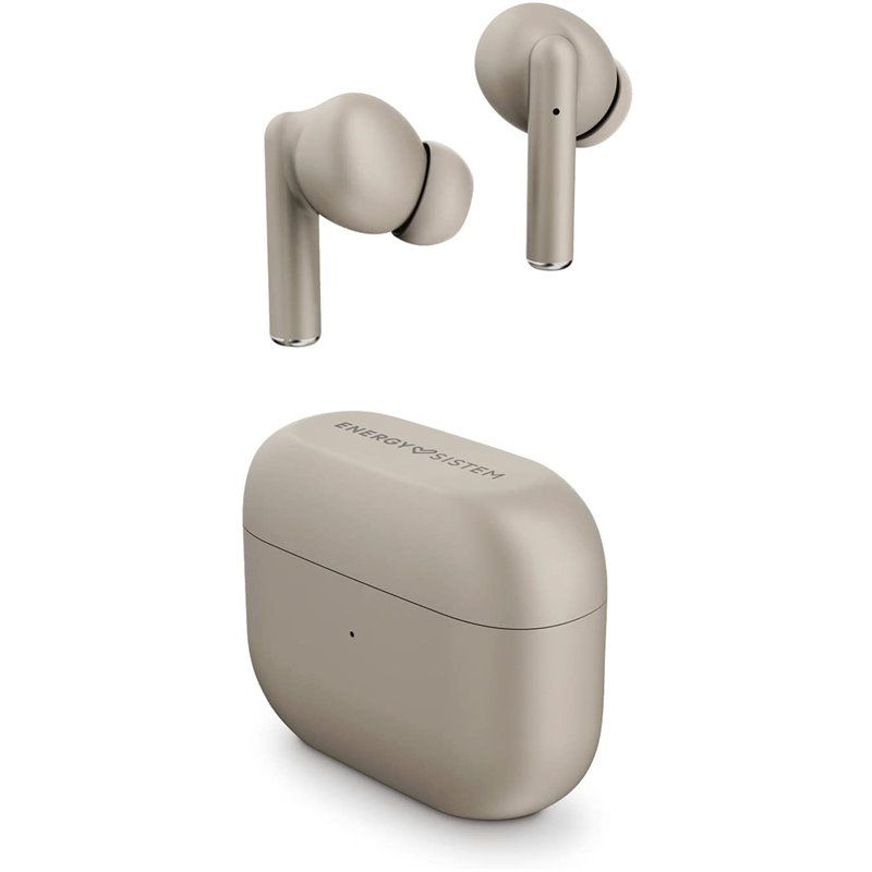 Energy Sistem True Style 2 Wireless Headphones with Microphone (Champagne, 300mAh Battery)