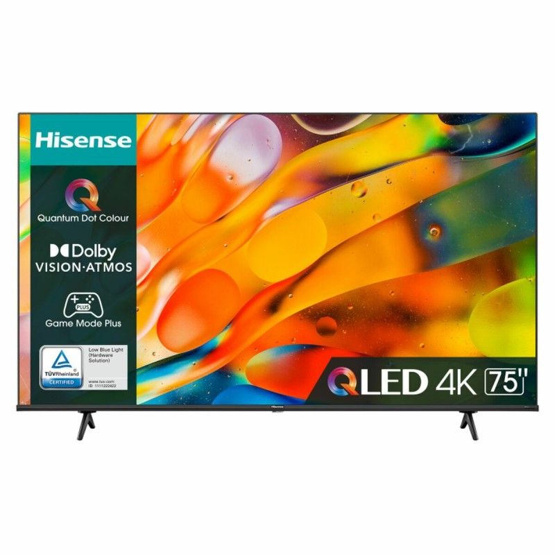 Televisor inteligente Hisense 75E7KQ de 75 pulgadas 4K Ultra HD D-LED QLED