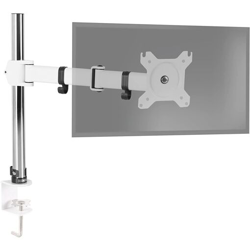Soporte de pantalla Duronic DM251X3 - Altura ajustable - Giratorio / Inclinable / Deslizable - Compatibilidad universal con monitores LCD/LED VESA 75/100 - 2 extensiones