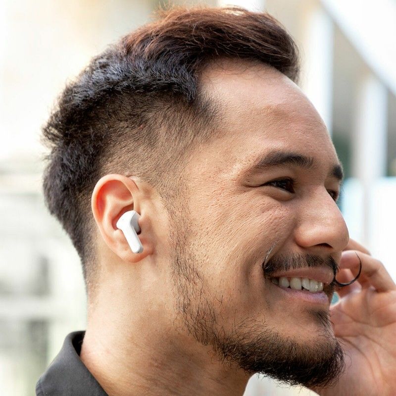 InnovaGoods Wireless Headphones Grey