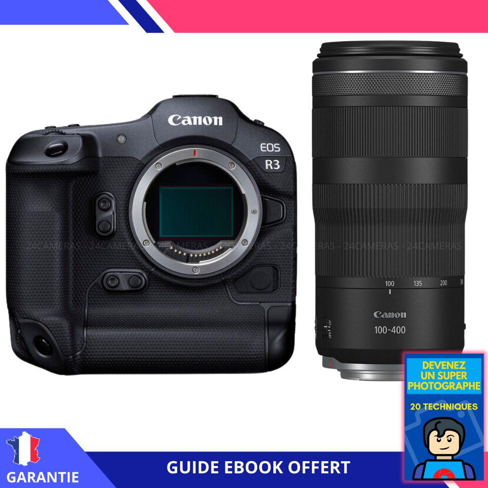 Canon EOS R3 + RF 100-400mm f/5.6-8 IS USM + Ebook 'Become a Super Photographer'