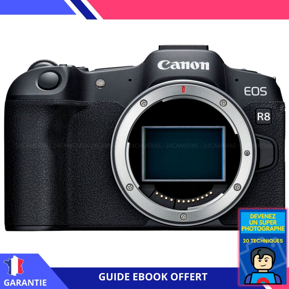 Canon EOS R8 Body Only + Ebook 'Become a Super Photographer'