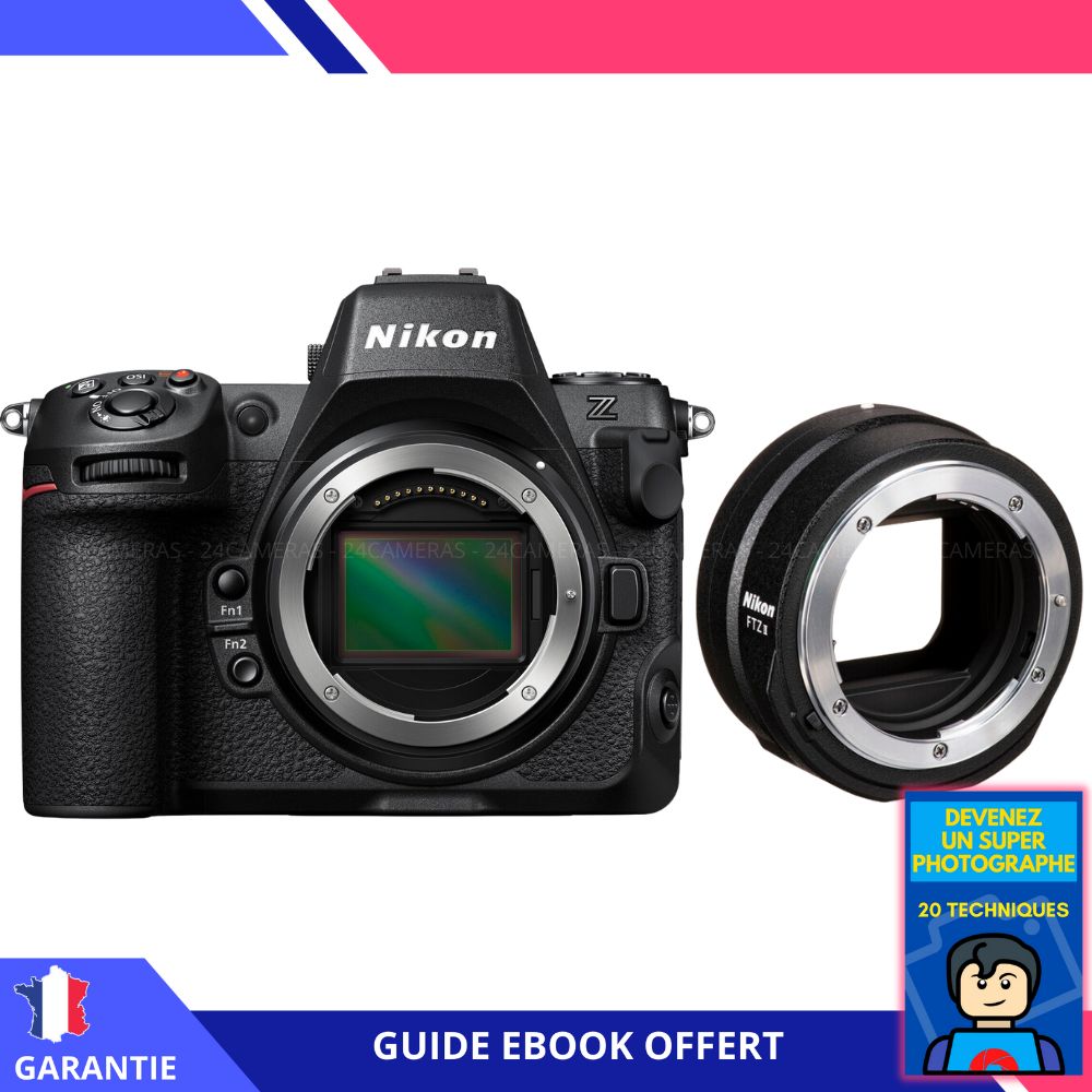Nikon Z8 + FTZ II + Ebook : Devenez un Super Photographe - Appareil photo Nikon