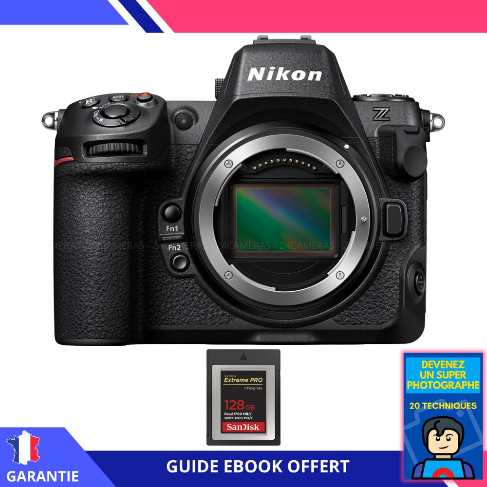 Nikon Z8 + 1 SanDisk 128GB Extreme PRO CFexpress Type B + Ebook 'Devenez Un Super Photographe' - Digital Camera