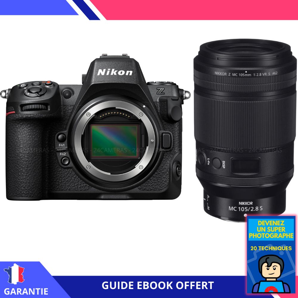 Nikon Z8 + Z MC 105mm f/2.8 VR S Macro + Ebook 'Devenez Un Super Photographe' - Digital Camera