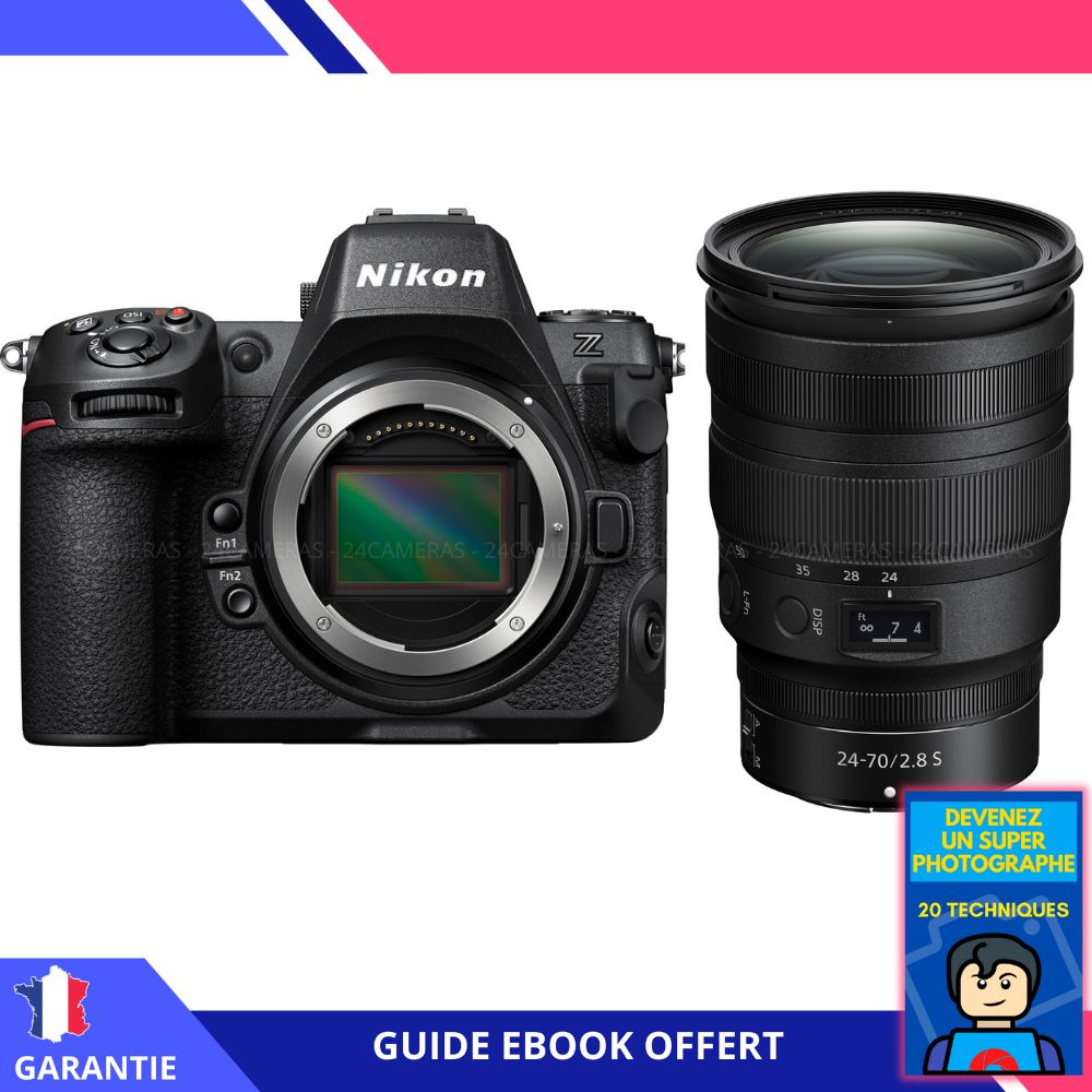 Nikon Z8 + Z 24-70mm f/2.8 S Lens + Ebook 'Become a Super Photographer' - Nikon Camera
