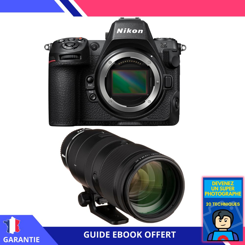 Nikon Z8 + Z 70-200mm f/2.8 VR S + Ebook 'Devenez Un Super Photographe' - Nikon Camera