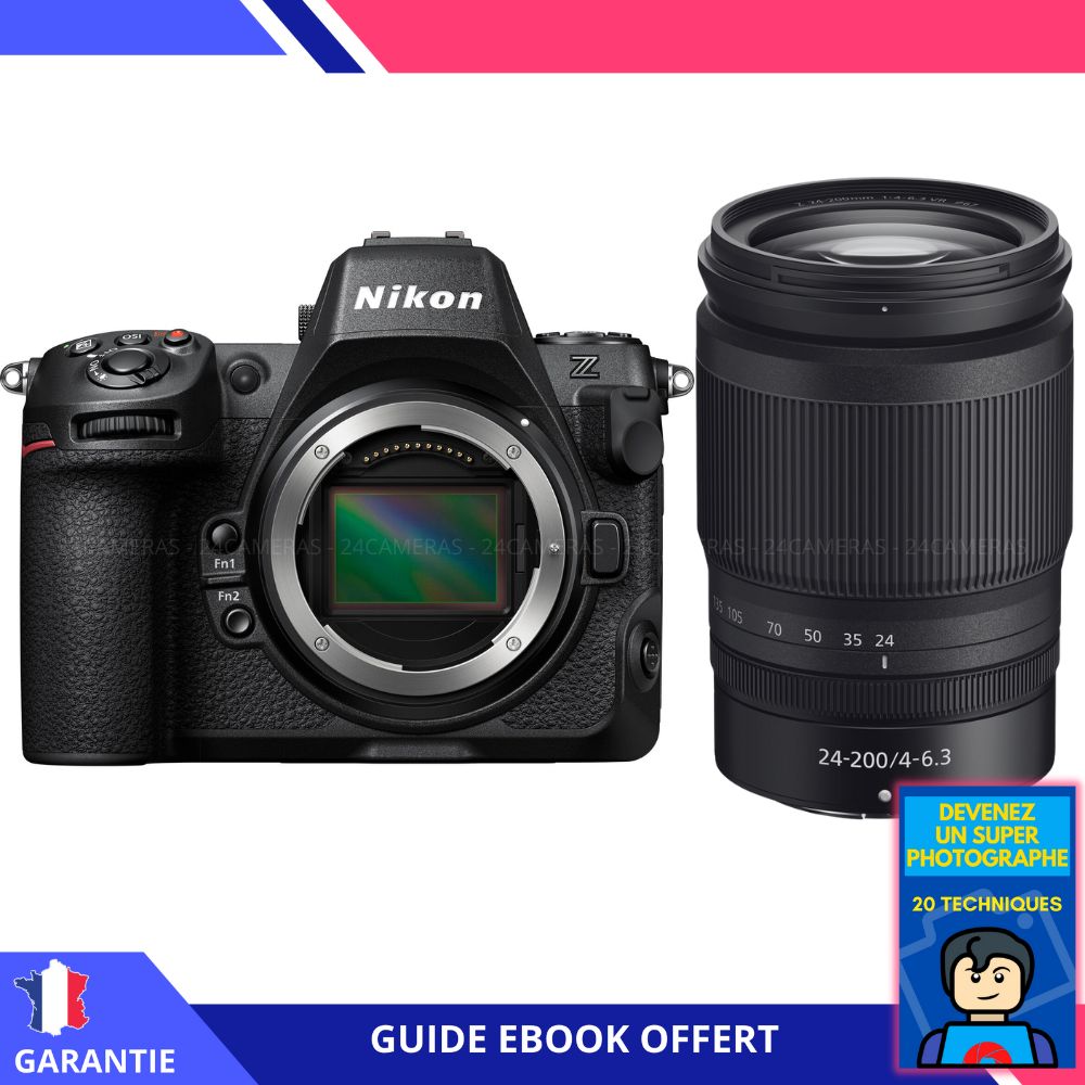 Nikon Z8 + Z 24-200mm f/4-6.3 VR + Ebook 'Become a Super Photographer' - Nikon Camera